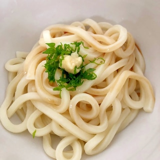 大葉と生姜のぶっかけうどん